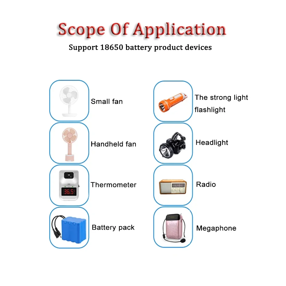 18650 3.7V  25R  2500mAh  Rechargeable Battery With USB Charger, Suitable For Our 18650 Toys, Tools, Flashlight Batteries, Etc