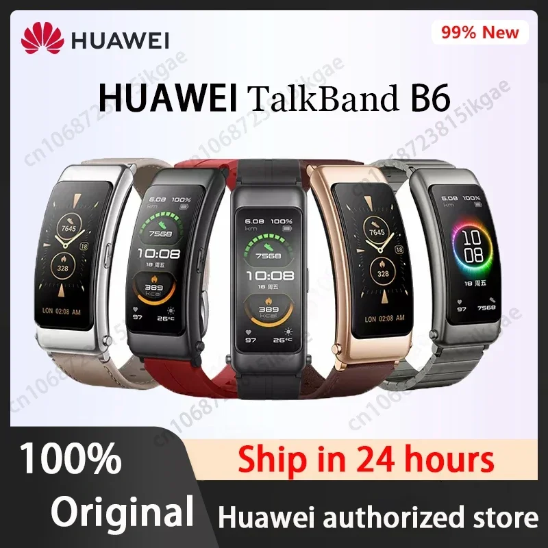 Смарт-браслет Huawei TalkBand B6 Bluetooth 5,2 1,53-дюймовый AMOLED-экран Кирин A1 Процессор Вызов Наушники Talk Band