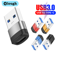 Elough 10A USB 3.0 To Type C Adapter USB Male To USB C Female Converter Fast Charging Adapter For iphone 15 Xiaomi accessories