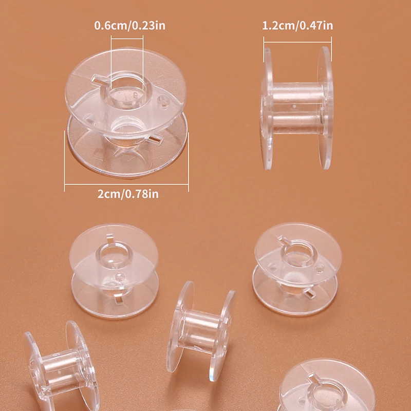 Metal/plastic 12/20pcs Spools, Brothers, Singers, Anime, Etc. Sewing Machine Spools, Sewing Machine Accessories image 4