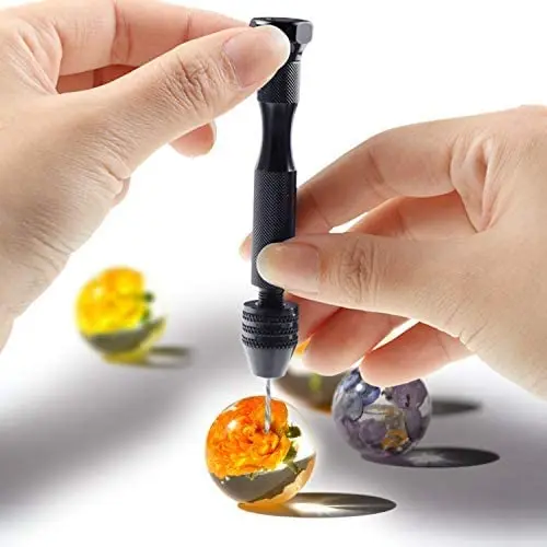 21 Miếng Pin Kềm Ê Tay Bộ Mũi Khoan Và 20 Miếng Xoắn Mini Khoan 0.3-1.6 Mm Cho DIY gỗ Đất Sét Nhựa Đúc Khuôn Trang Sức