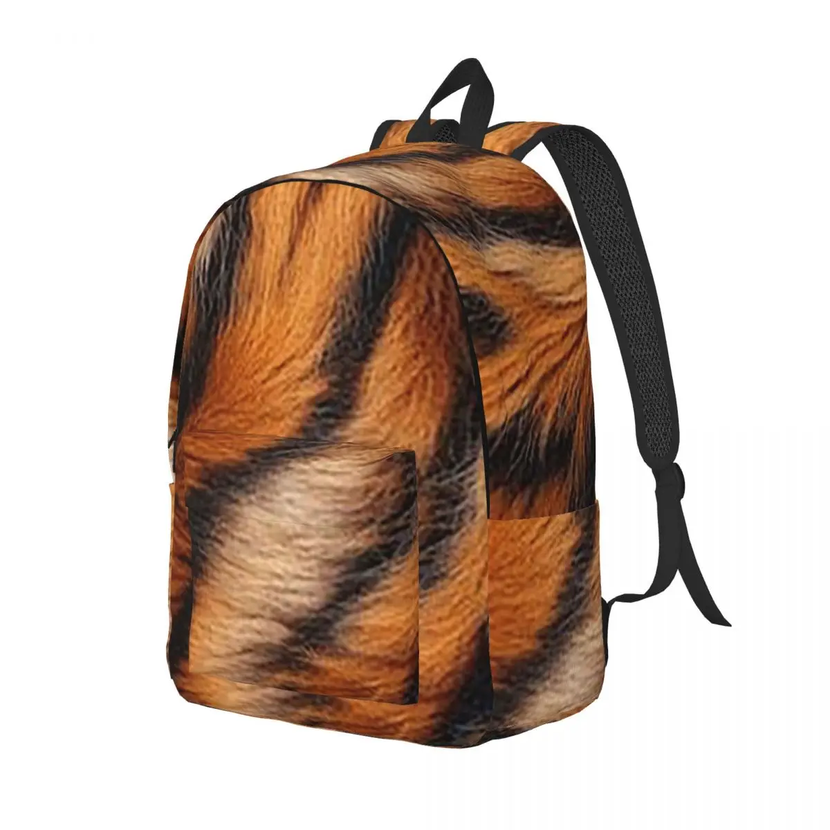 Tiger Skin Backpack Daypack Large Capacity Children BookBag School Bag Shoulder Bags for Boys Girls