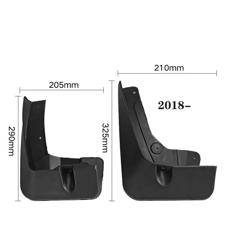 For BMW X3 F25  2011- 2022 Car Mudflap 4x Mudguards Fender Styling New Upgrade Mud Guard Flap Splash Protection