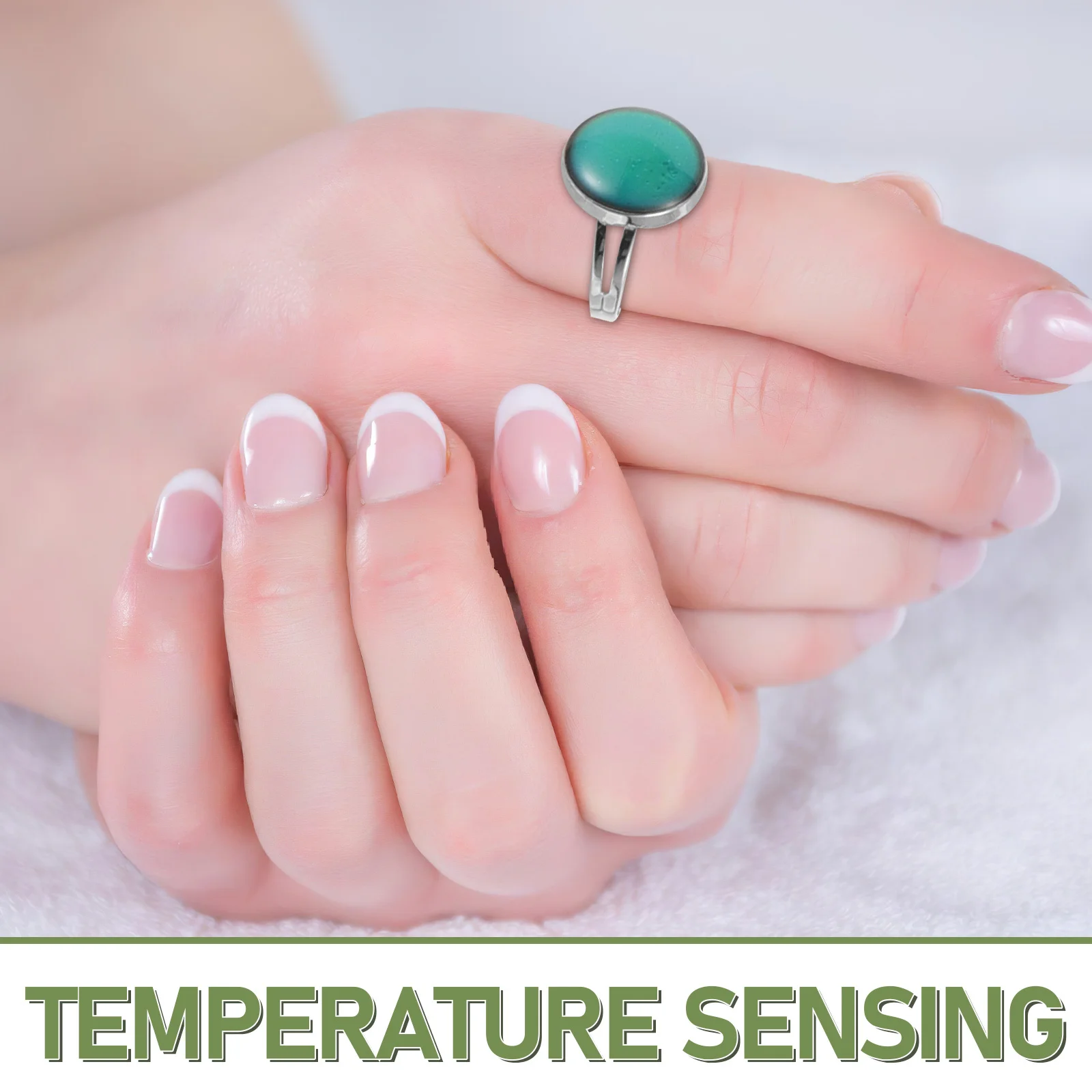 10pcs Color Changing Mood Ring For Women Adjustable Vintage Style Temperature Sensitive Party Favor Rings Goodie Bag Fillers