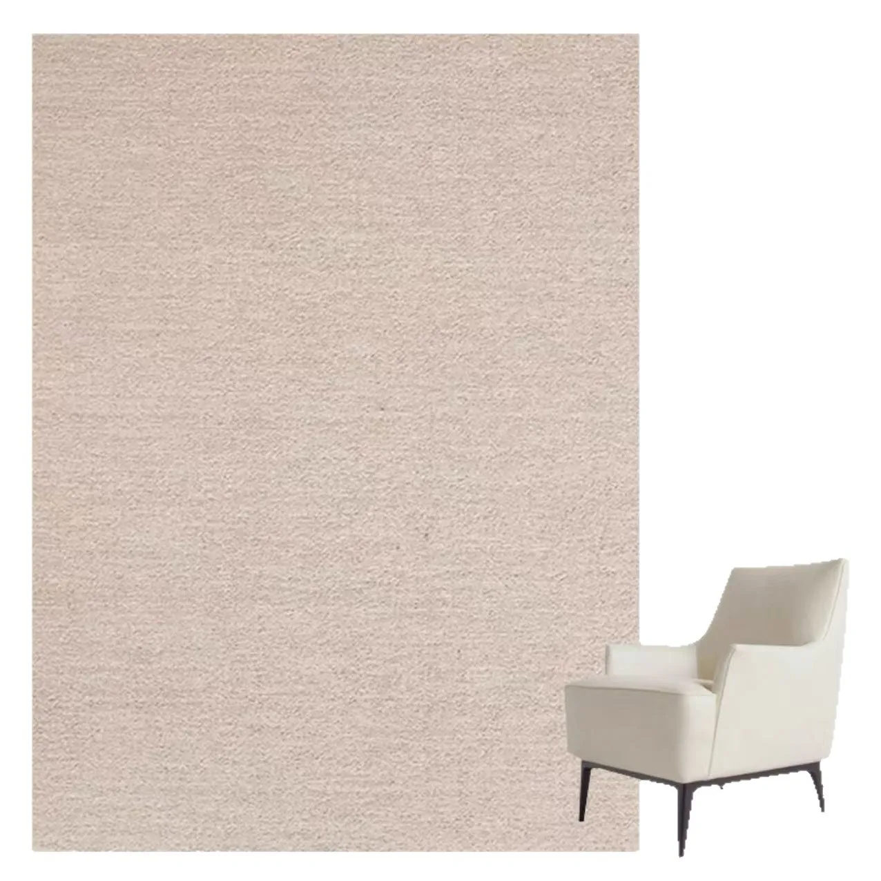 

Living room carpet light luxury cloud fiber silicon simple and versatile