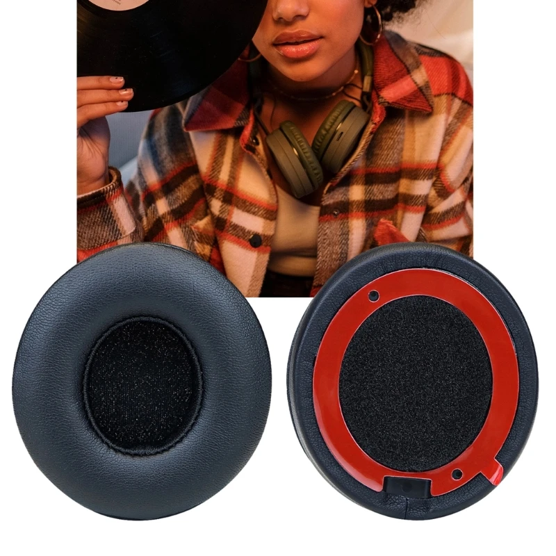 Almohadillas espuma viscoelástica para auriculares Solo4, ajuste cómodo