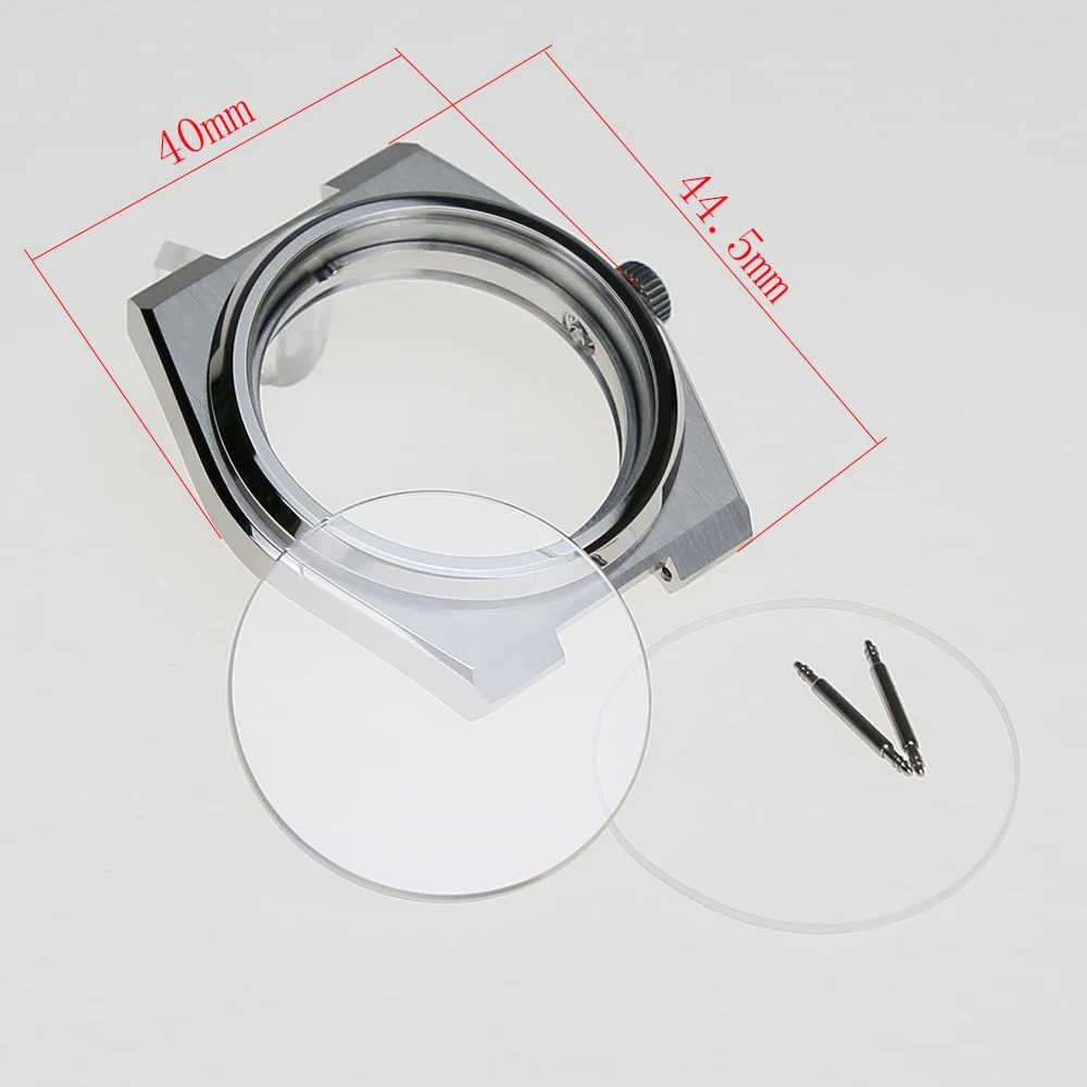 40 مللي متر Prx 316L الفولاذ المقاوم للصدأ صالح NH35 NH36 حركة مع علبة ساعة زجاجية الياقوت وسوار الصلبة