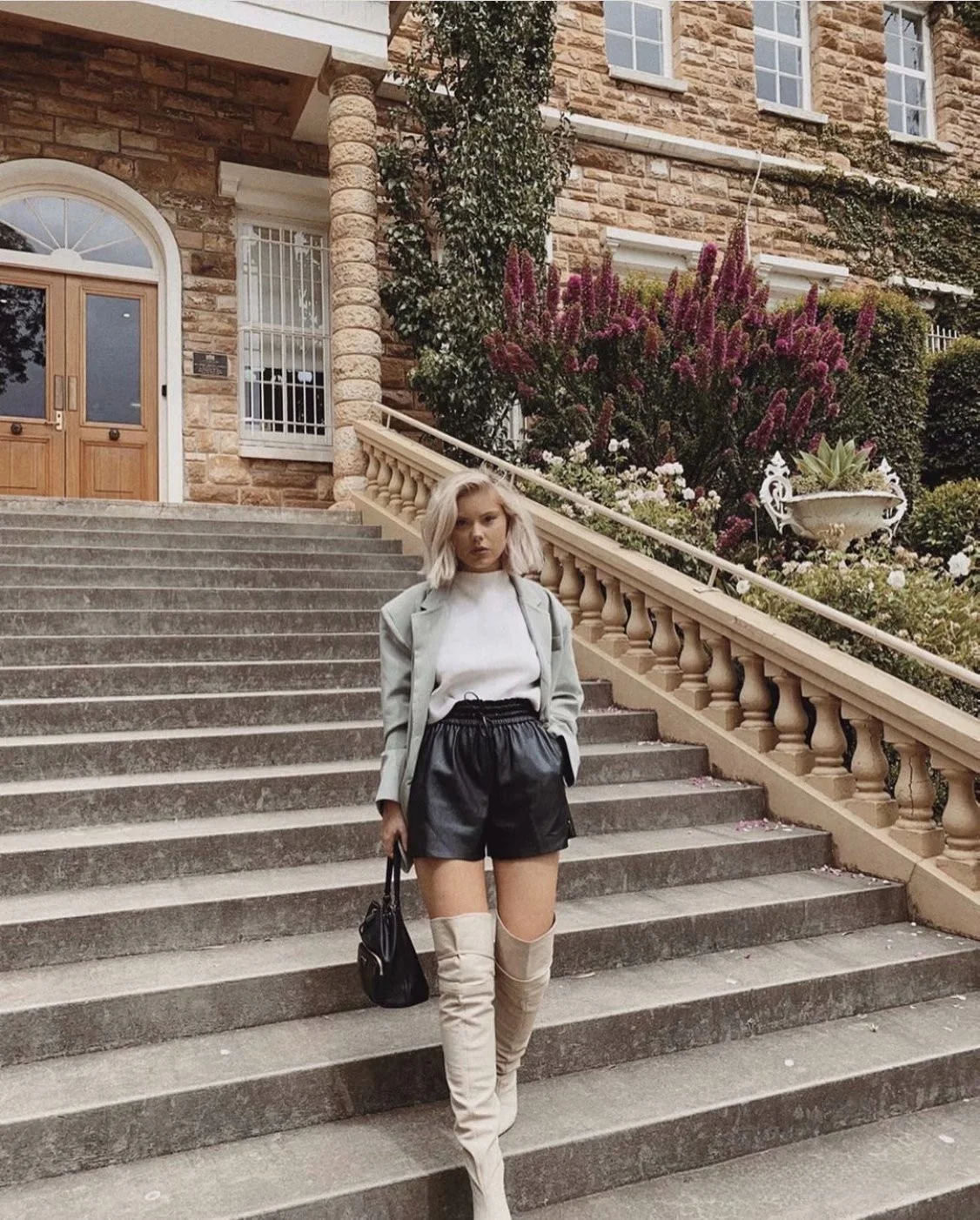 

Весенне-осенний уличный повседневный свободный женский костюм Jaet Design Sensation, большие размеры, утягивающая длинная модная верхняя одежда