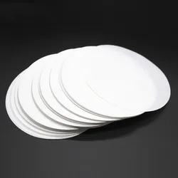 100pcs/set 7cm Laboratory Filter Paper Circular Medium-speed Qualitative Filter Paper Hole Diameter 10~20 Micron Thickness 0.2mm