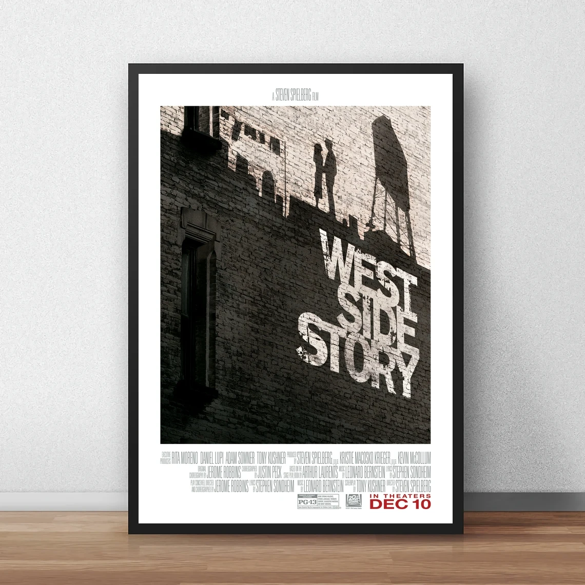 West Side Story Movie Poster Canvas Art Print Home Decor Wall Painting ( No Frame )