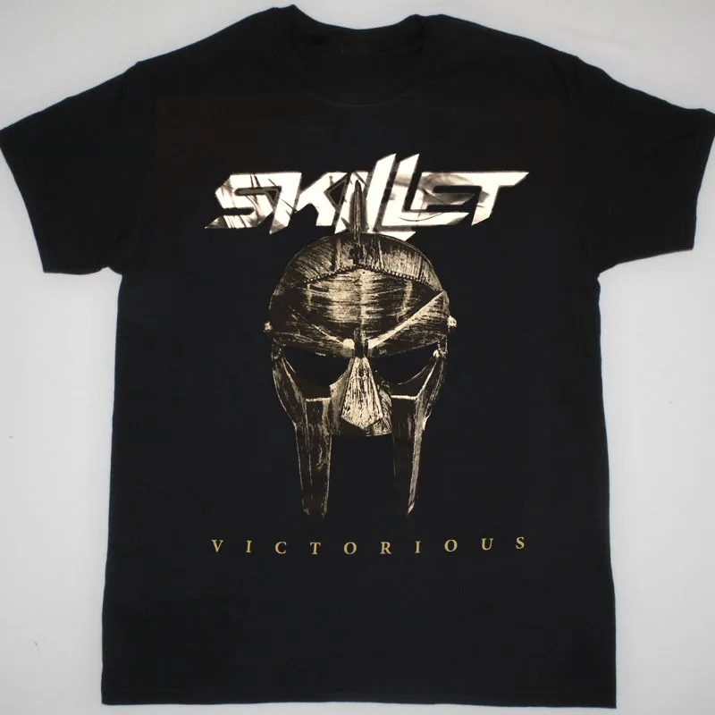 Skillet - Victorious - Christian Concert Tour Black All Size Gift Shirt VC303