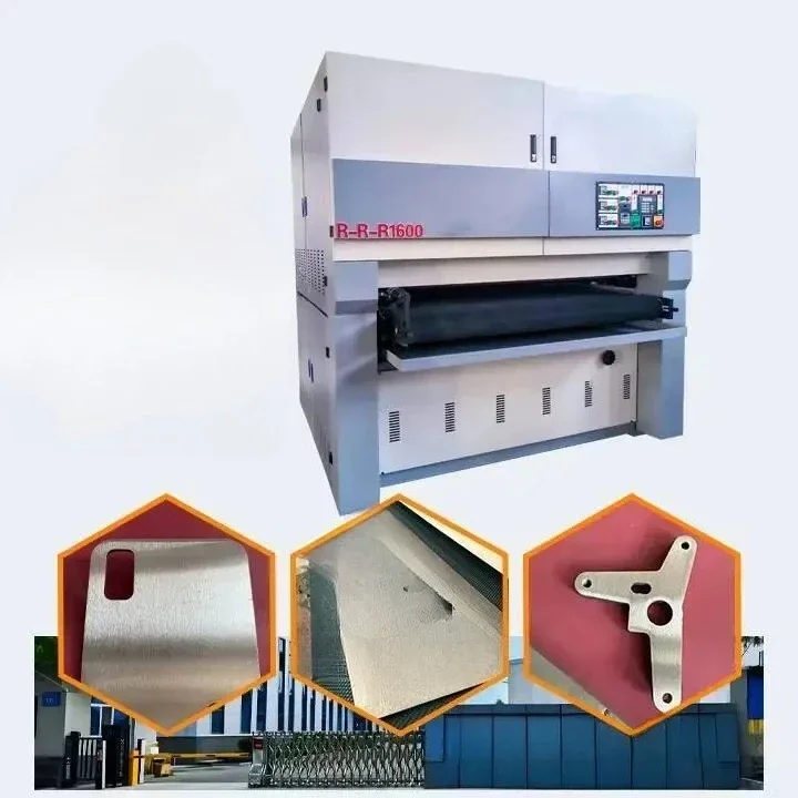 Automatic Sanding Belt Sander Grinder Polishing Edge Deburring Hine For Sheet Metal Laser