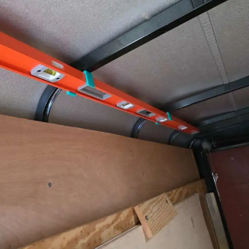 Hängende Montageklammer für 58mm Wasserwaage, Wandhalterung für Wasserwaage, Zubehör für Garage und Werkstatt – Detail 12