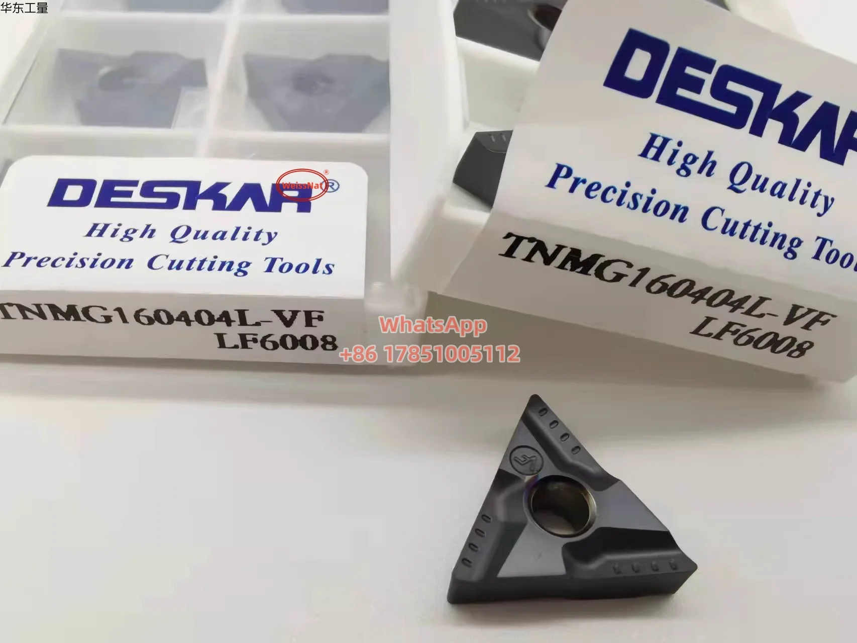 DEKSAR TNMG160404R TNMG160408R TNMG160404L TNMG160408L-VF LF6008 LF90 LF90S LF9018 LF9218 Carbide Insert TNMG Inserts