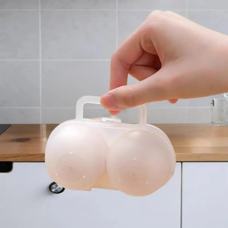 

Compact Hard-shell Egg Storage Box, Outdoor Adventure Egg Tray, Home-use Plastic Protection Box, Shatterproof Travel Companion