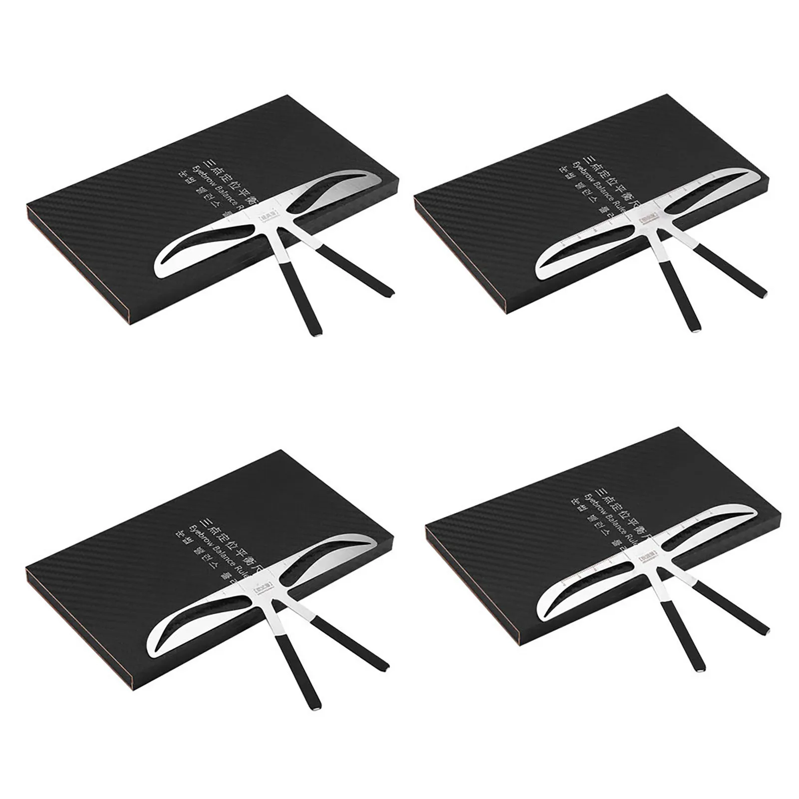 4 soorten wenkbrauwliniaal wenkbrauwmaat balansverlenging liniaal wenkbrauwvorm stencil liniaal wenkbrauwverlenging liniaal