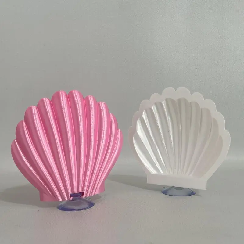Betta Fish Rest Spawning Platform Shell Shaped Strong Suction Cup Portable for Home Fish Tank