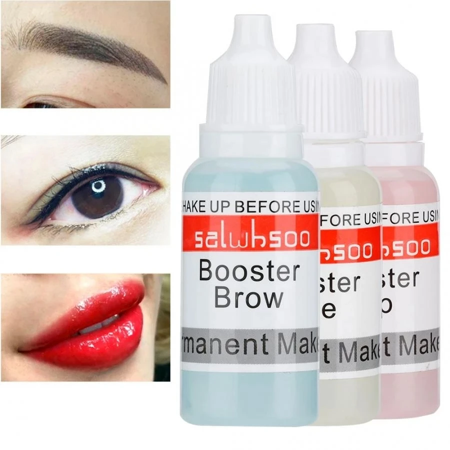 

Salwbsoo 15ML Semi-permanent Tattoo Fixing Agent Eyebrow Eye Lip Dye Tattoo Microblading Pigment Ink Color Lock Liquid