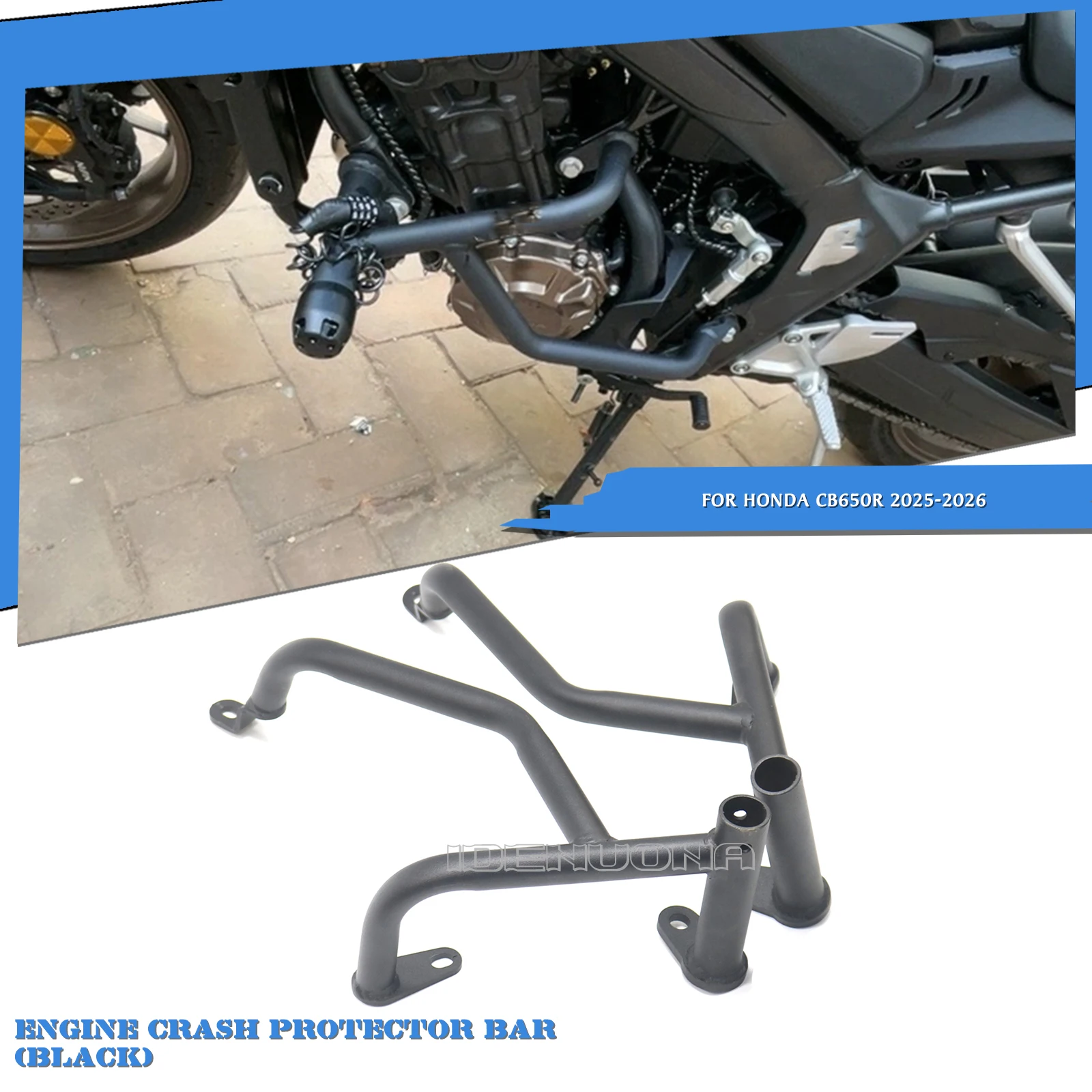 

Защитная дуга (крэшбар) для двигателя мотоцикла Honda CB650R 2025-2026