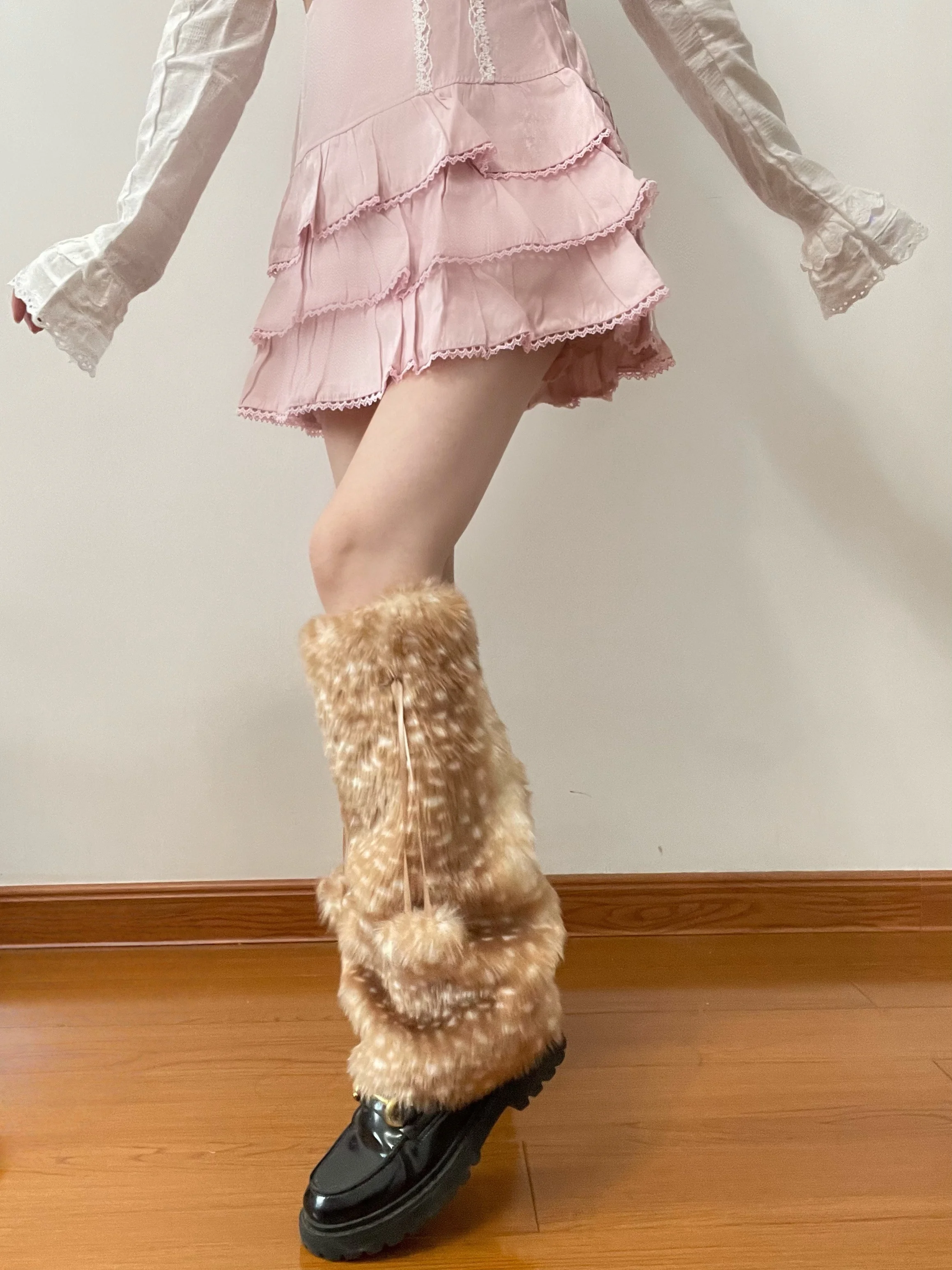 اليابانية لوليتا الدانتيل طماق النساء منتصف العجل الجوارب ثقافة فرعية Y2K ربطة القوس فيونكة الكاحل كومة الجوارب فتاة حار القوطية الظلام غطاء للقدم