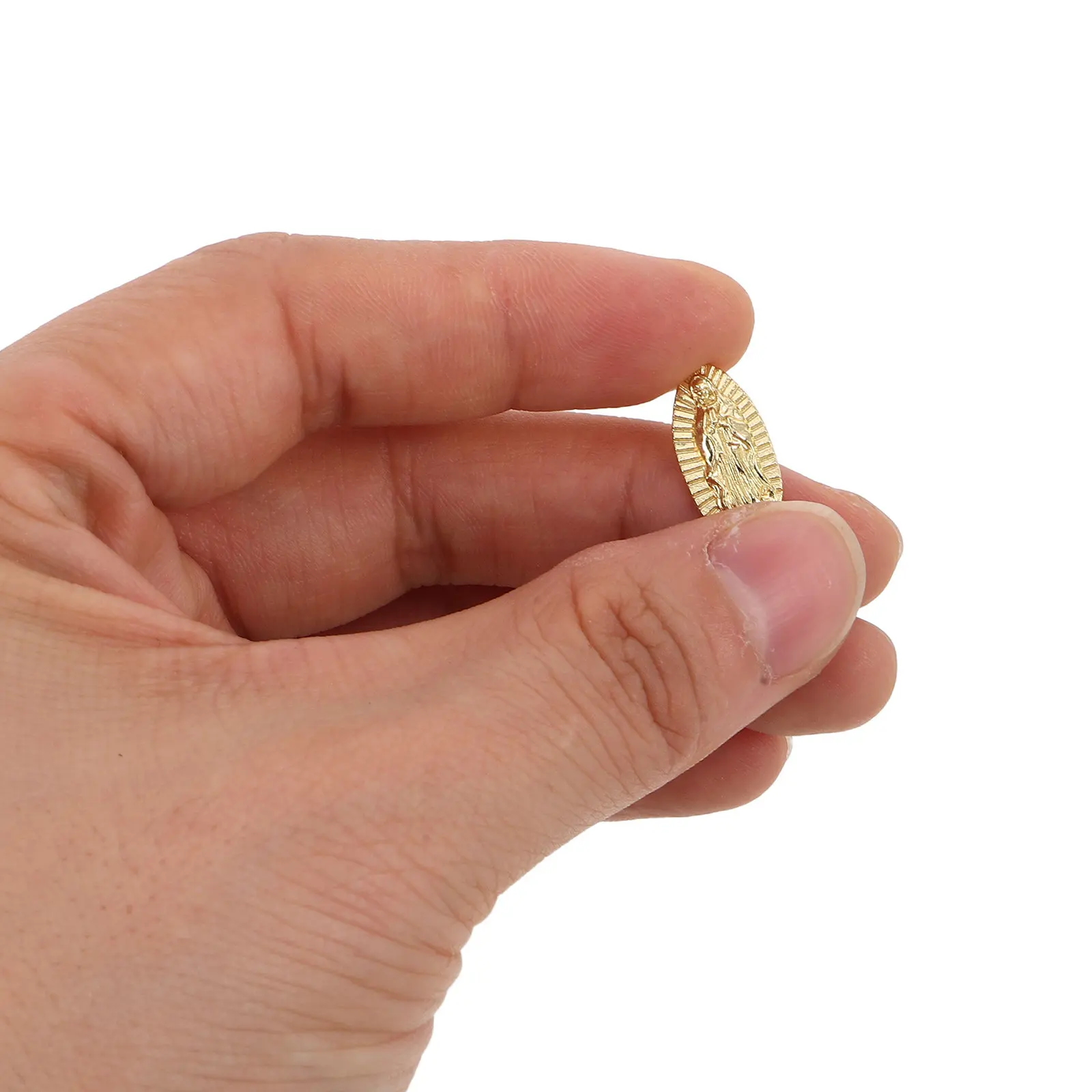 

100Pcs Buddha Nail Art Charms 3D Metal Alloy Gold Embellishments for Manicure Decoration DIY Nail Jewelry Accessories Religious