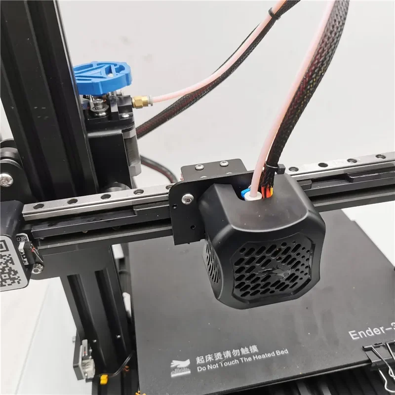 Funssor  Creality Ender-3 V2 3D printer X axis MGN9H linear rail upgrade kit for Creality ender 3 pro/ v2 3D printer linear mod