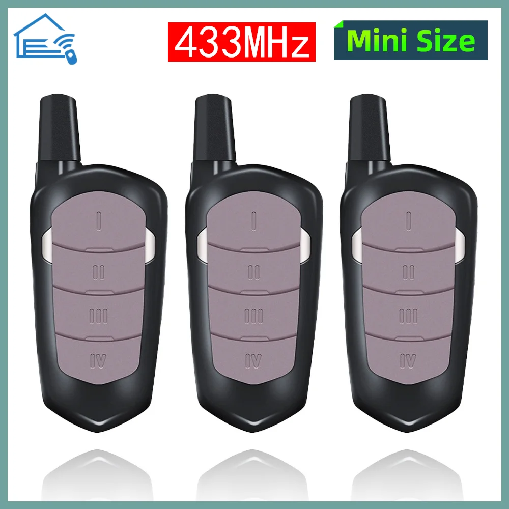 

ROGER H80 TX22 E80 TX54R X52R Remote Control 433MHz Fixed Code ROGER Garage Opener Door Command Transmitter