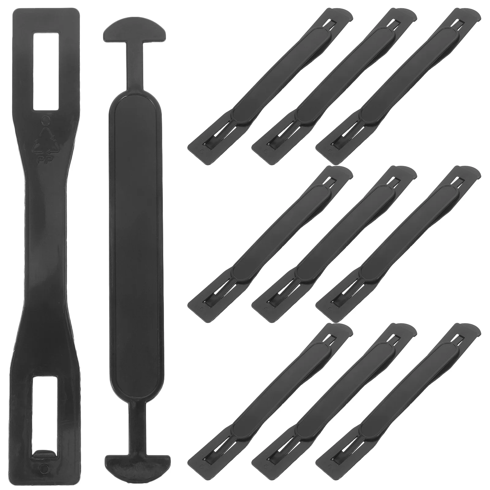 100 Sets Carton Handle Plastic Grab Milk Handles Lifting Cardboard Boxes Replacement DIY Shipping