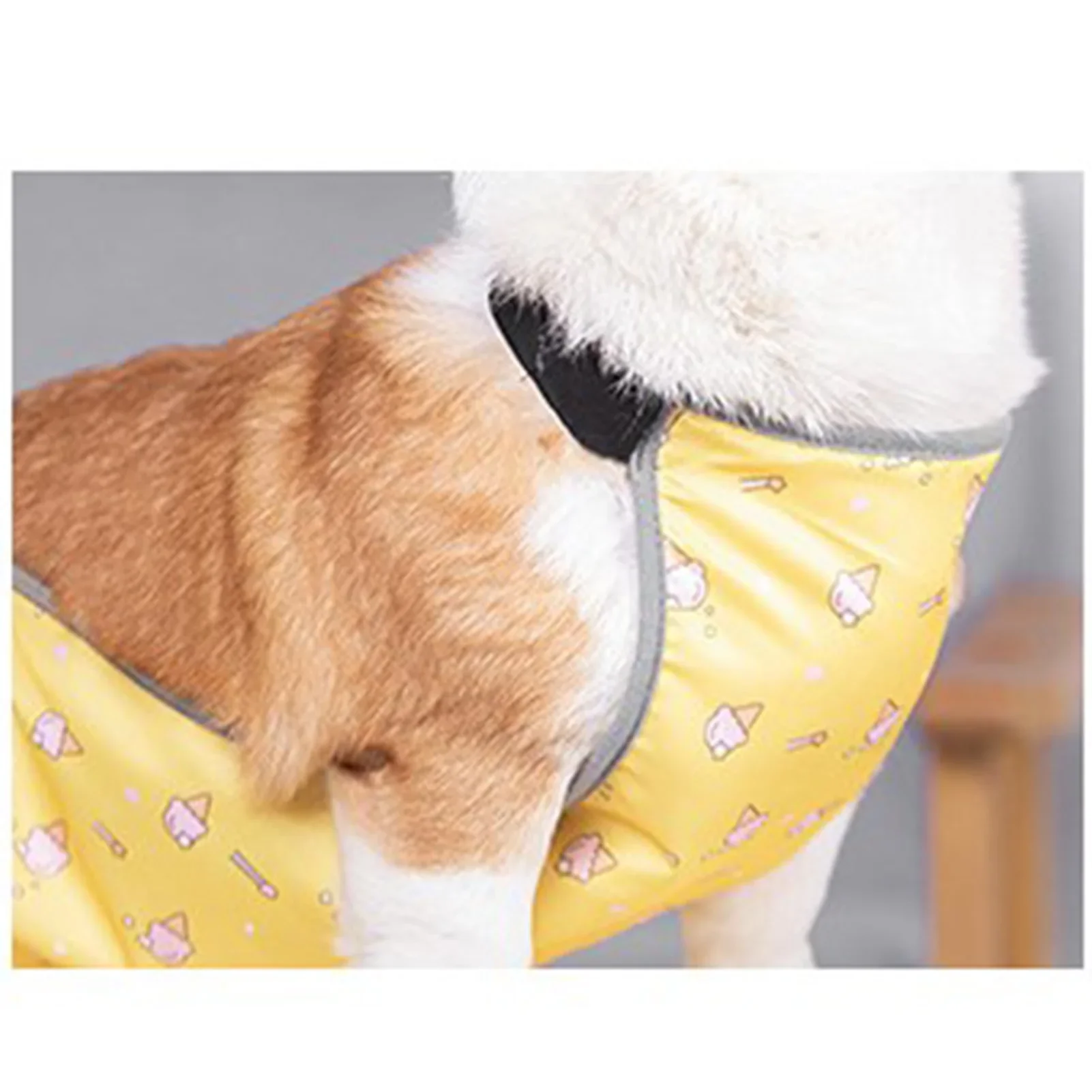 Warm Pet Belly Vest Waterproof Prevent Cold Wet Dog Belly Cover Protector Harness For Corgi Short Leg Puppy