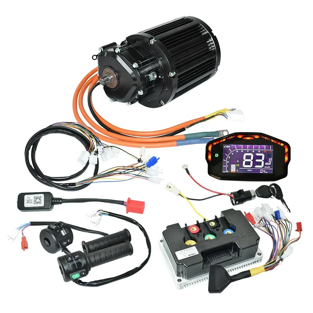 رائجة البيع عالية الأداء محرك كهربائي دراجة نارية بناء على الطرق الوعرة E-الدراجة 13.5kw الذروة الطاقة 72 فولت/96 فولت محرك كهربائي متوسط