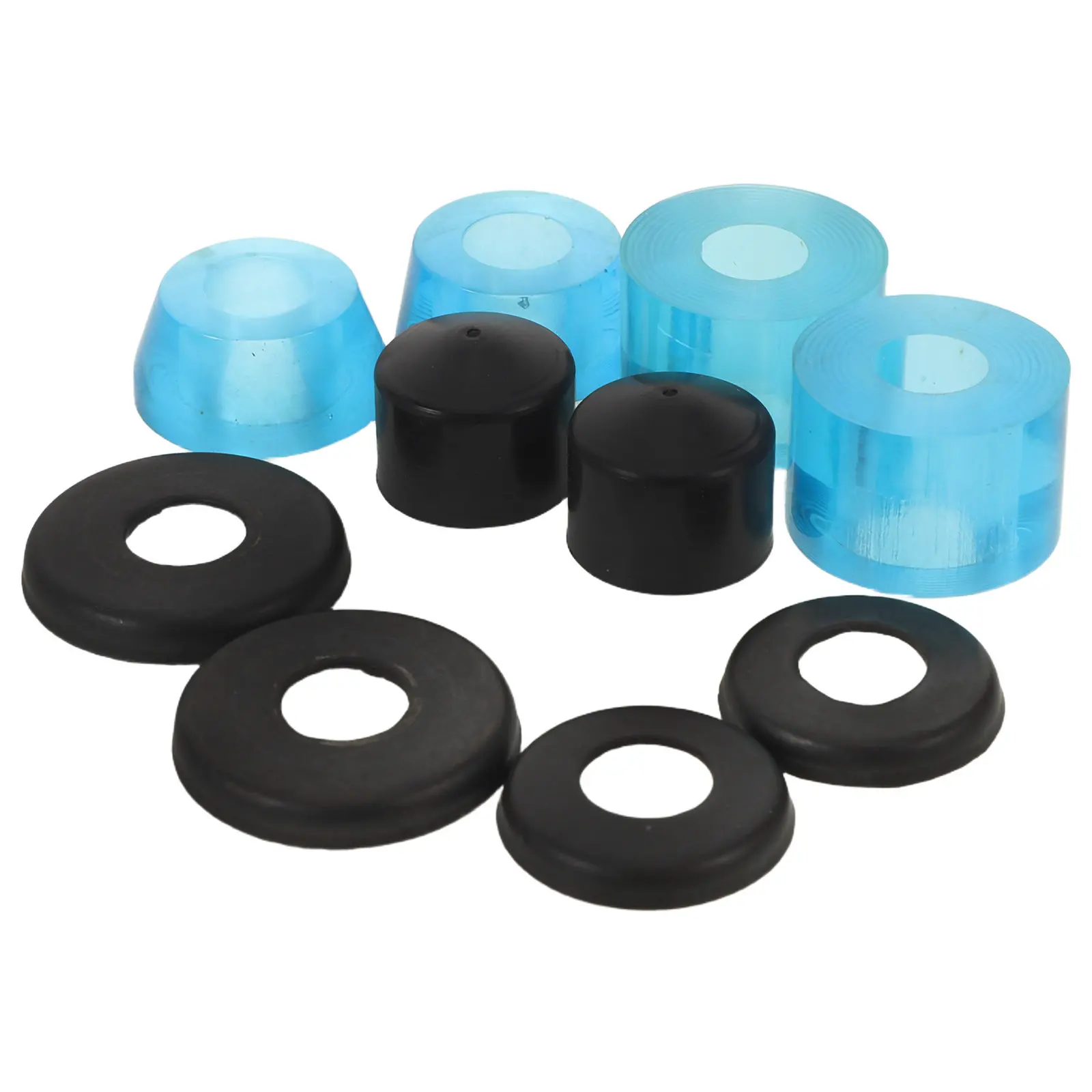 

1Set Skateboard Bushings Shock Absorption High Performance Vibration Damping Gasket for on Rough Terrain Replacement