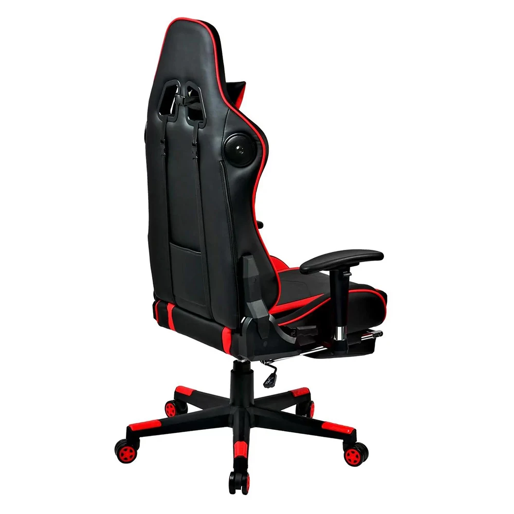 YYHCCheap Racing Gamer Computer Drehbare Büroausrüstung Modernes Design Liegender Laborstuhl Leichter Lautsprecher Ledermaterial Massage Feat