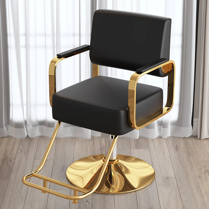 

Современные экономичные парикмахерские кресла, аксессуары, парикмахерская, эстетическая электрическая парикмахерская, простые профессиональные ножницы, наклонный декор для салона