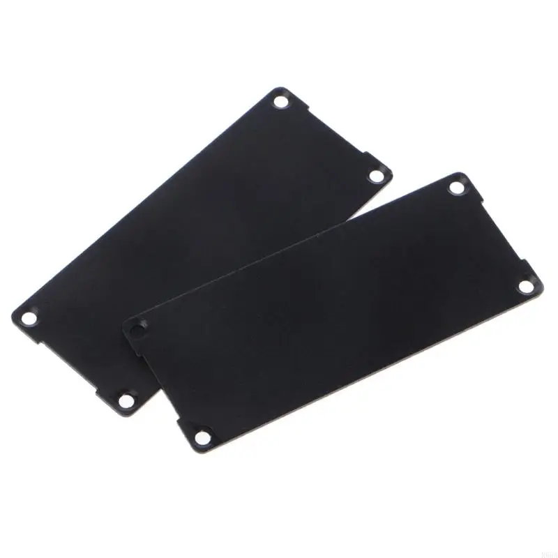 R66a الألومنيوم مربع العلبة DIY المشروع الإلكترونية الأداة الأسود للحالة 120x97x4