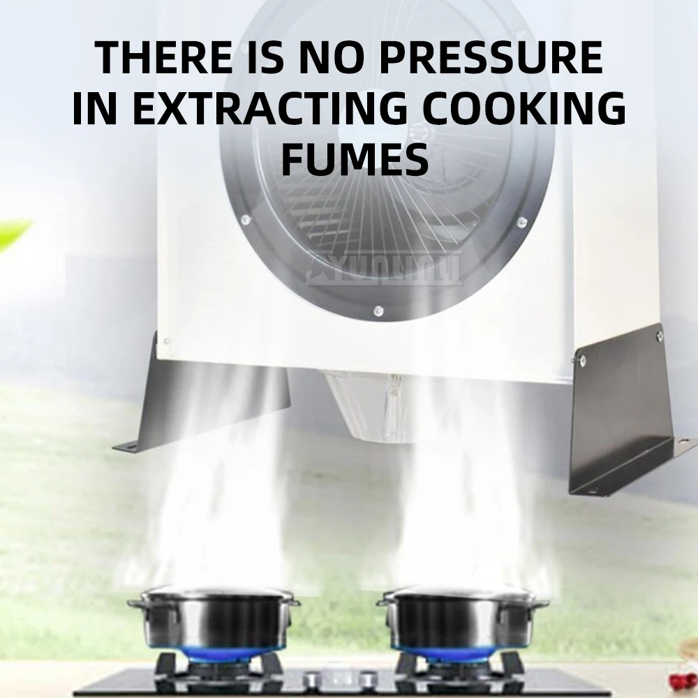 강력한 주방 배기 팬, 주방 후드
