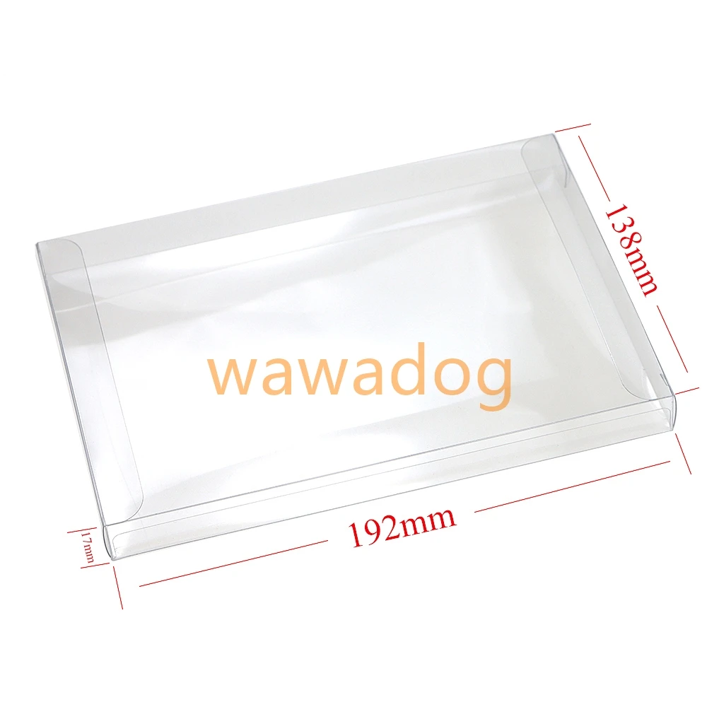 30 stuks PET-beschermdoos voor Wii Game Storage Collection Display Box