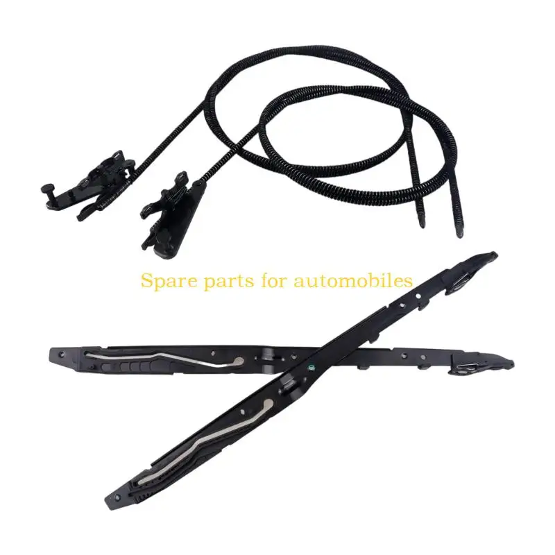 

H58F Heavy Duty Sunroof Repair set ABS Cables Restores Smooth Operation Sunroof Cable Track Replacement Set fit for Car