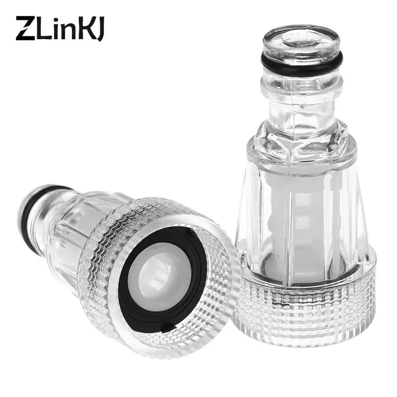 

2Pcs 25mm Female Thread Quick Connector With Filter Faucet Adapter Washing Car Joint Garden Irrigation Quick Coupling