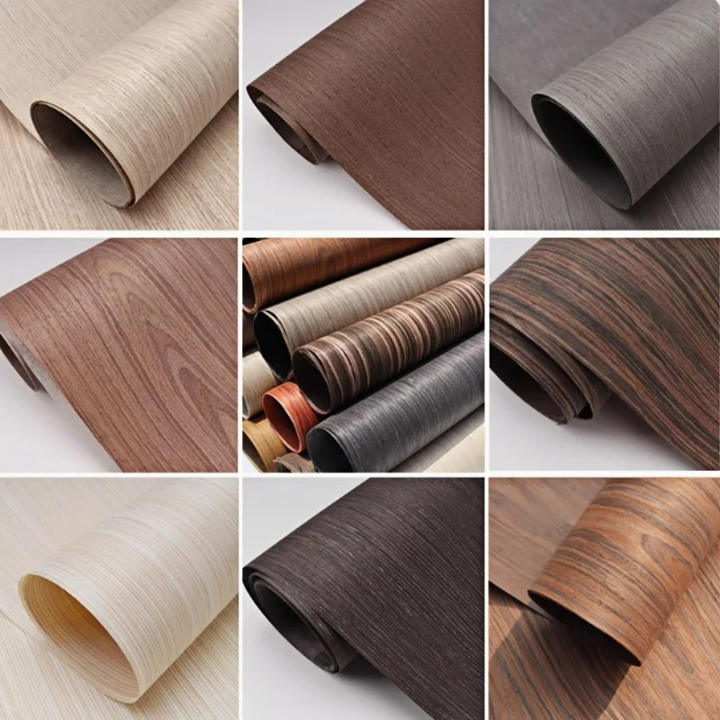 Black Walnut Veneer Technology Oak Ebony Wood Veneer Violin Furniture Veneer Sheets L: 2.5meters X 58cm T: 0.2mm Wood Veneer Pan