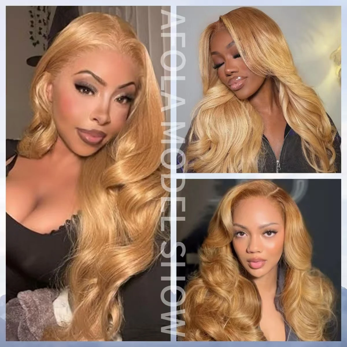 

Honey Blonde Lace Front Wigs Human Hair 13x6 Body Wave Hd Lace Front Wig Human Hair Pre Plucked 27 Colored Blonde Human Hair