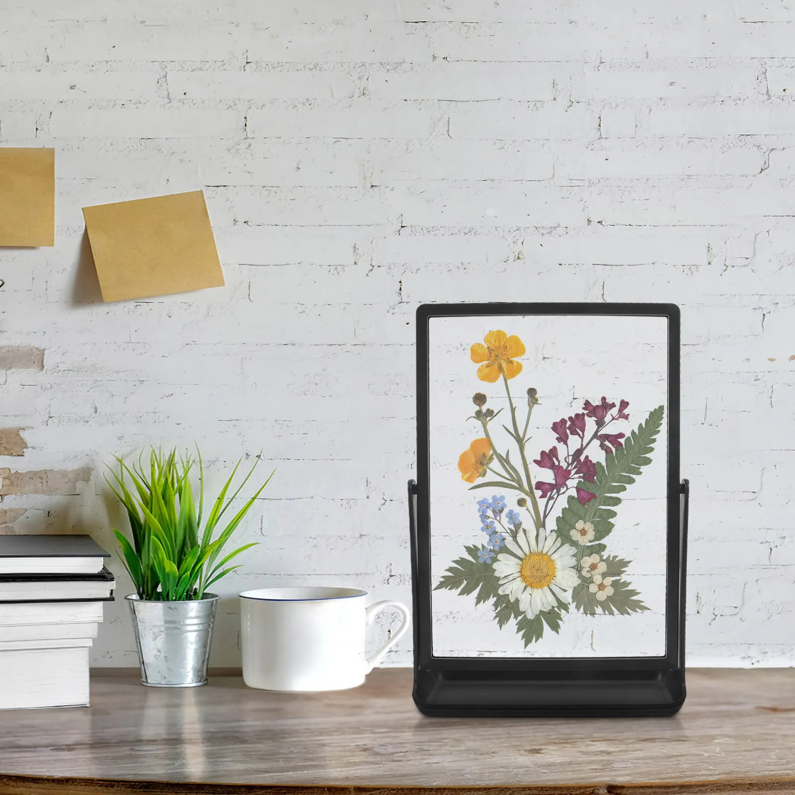 

Clear Double-Sided T-Style Table Sign Holder Transparent Menu Display Stand Flip Display Marketing Sign Countertop Advertisement