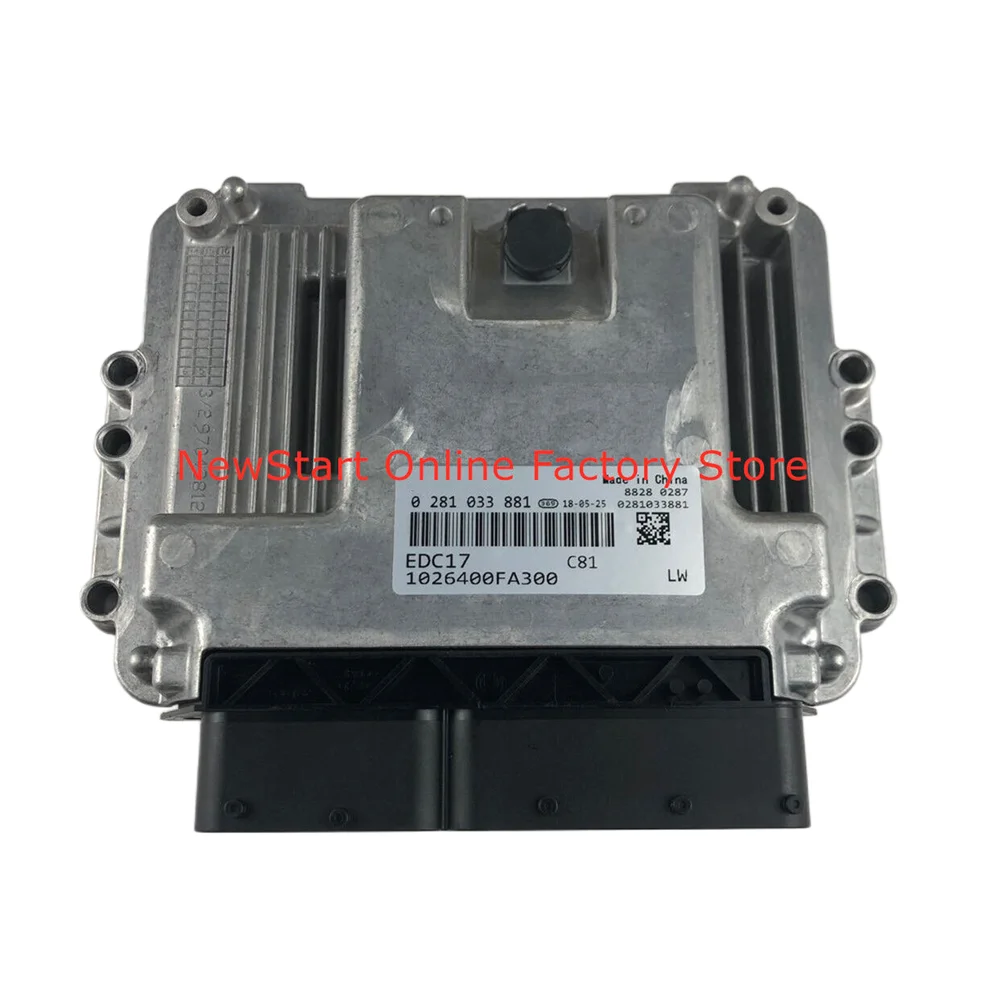 0281033881 New ECU Original Engine Computer Board Electronic Control Unit EDC16C39-4DC Fit for JAC EDC17