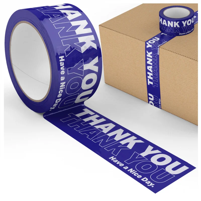 10 pieces（custom）Custom Printed Strong BOPP Color Adhesive Packing Tape Hot Melt Acrylic with Custom Logo Design Made in China