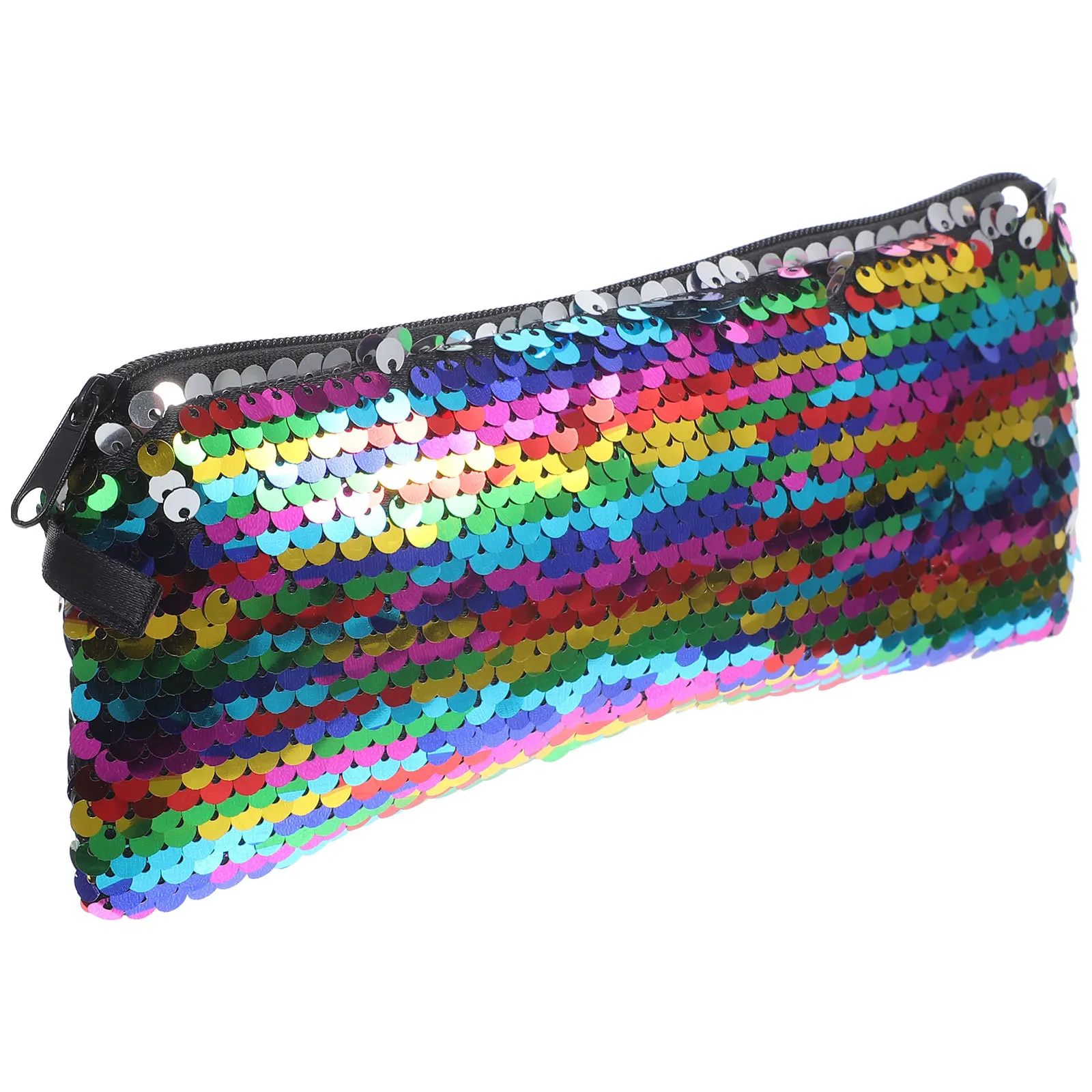 

Fashionable Sequin Makeup Bag Small Pouch for Women Multi-Purpose Travel Organizer Cute Glitter Zipper Pouch for Daily