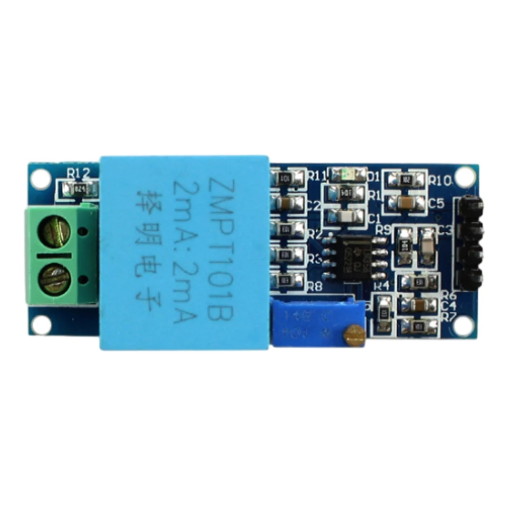 Active Single Phase Voltage Transformer Module AC Output Voltage Sensor Mutual Inductance Amplifier For AC Signal Acquisition