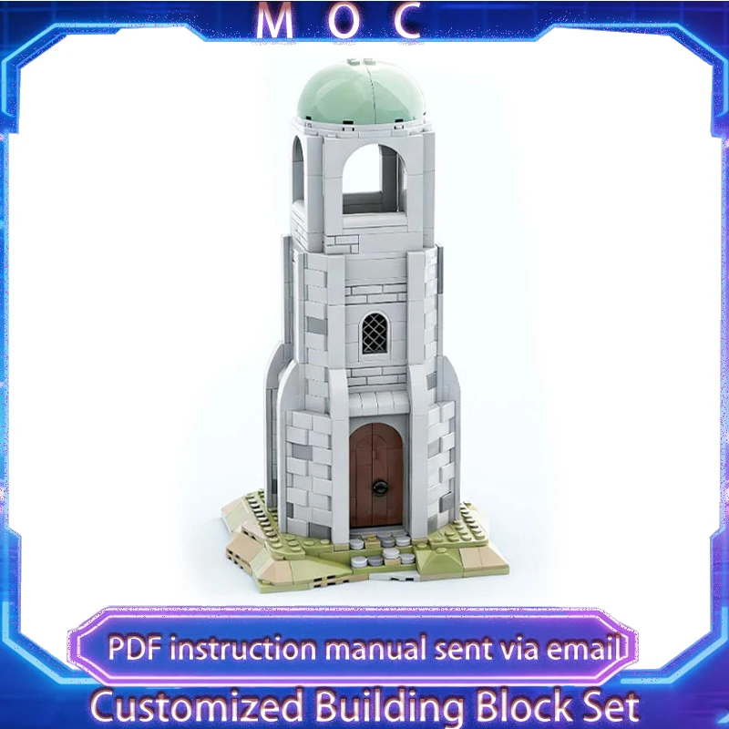 

НОВИНКА: Конструктор «Серия Средневековой Архитектуры» — Башня Гондора (746 деталей), MOC-модель, развивающая игрушка для детей, подарок на день рождения