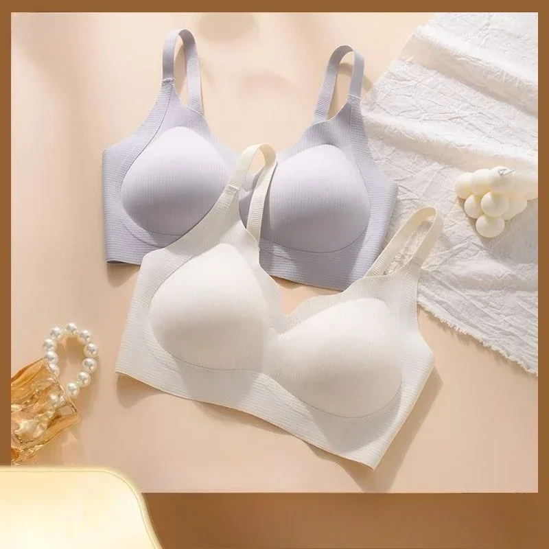 Comfortable Women's Underwear High-quality Sports Without Steel Rings Breathable Women's Bra Elegant Charming Women's Set