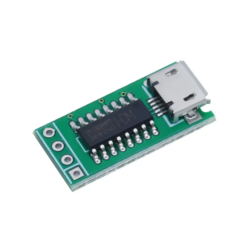 CH340C Micro USB to TTL Serial Port Download Module 5V/3.3V 500mA Replaces CP2102 CH340G CH340T for STM32 51 with DuPont Line