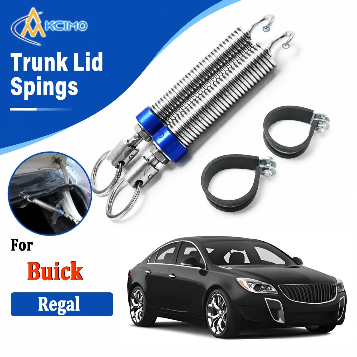 KCIMO 1/2Pcs Car Boot Lid Lifting Spring Trunk Auto Lift Device For Buick Regal Car Trunk Lid Automatically Support Device