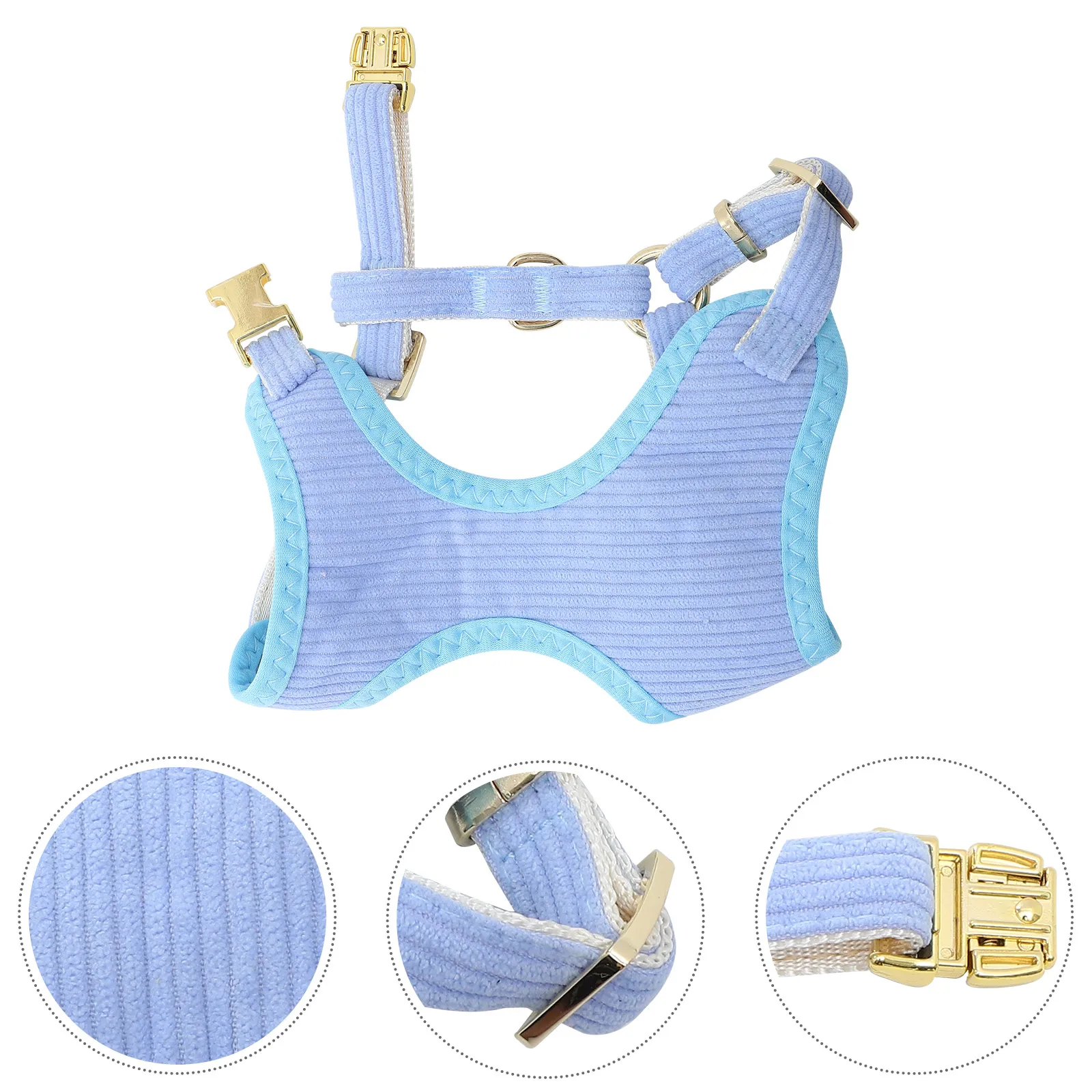 

Dog Leash on The Chest Pet Harness Small Harnesses Walking Vest and Size Collars for Dogs